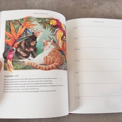 【新品❣️レア】猫の洋書風 ダイアリー 手帳の画像