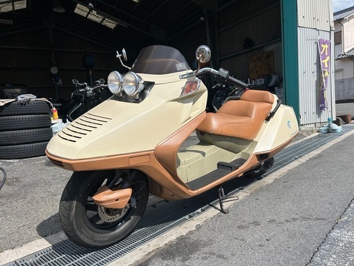 ホンダ　フュージョンX MF02 カスタム多数　大阪ロッソマフラー　丸目2灯