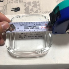 東洋ガラス　灰皿　スクエア　11個の画像