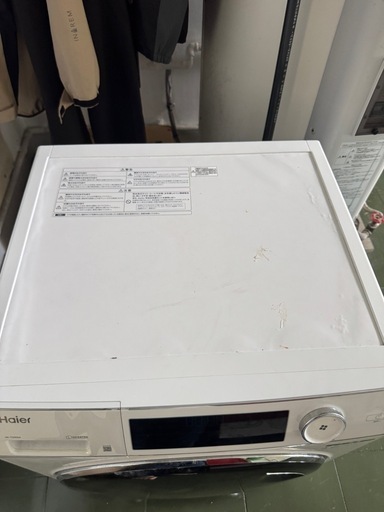 取引中！【美品】Haier ドラム式洗濯機 JW-TD90SA｜洗浄力抜群＆9kg大容量！✨
