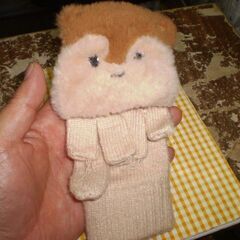 動物　手袋　ほつれあり。　片方　1個だけの画像