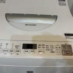 シャープ 5.5kg  乾燥機能付き 洗濯機 2018年製   の画像