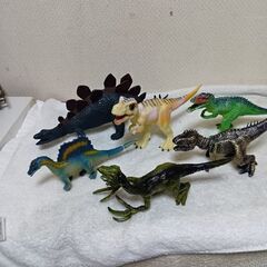 取引決定！　恐竜フィギュア　ティラノザウルスおまとめ4体セットの画像