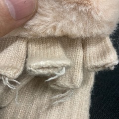動物　手袋　ほつれあり。　片方　1個だけの画像