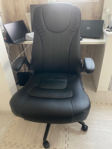 LOWYA　オフィスチェア　NEWアグラチェア PU ブラック