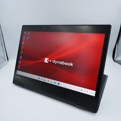 フルHD 美品★ 12.5 東芝 ノートPC Dynabook VC72/DP Core i5-8250U windows11 pro 8GB SSD256GB  カメラあり オフィス (B887)の画像