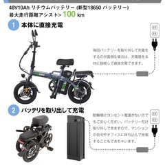 電動自転車の画像