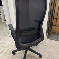 未使用　ニトリ　オフィスチェア　OC105　ガスチェア　ワークチェア　事務いす　ハイバック　メッシュ　肘付　ランバーサポート　愛知県 一宮市 名古屋 稲沢 江南 岩倉 岐阜 羽島 各務ヶ原 三重 愛知 グッドプライス一宮の画像