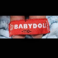 BABYDOLL　総柄　フリルパンツ　水色　子供服　110　女の子の画像