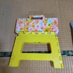 子ども用椅子  折りたたみ椅子の画像