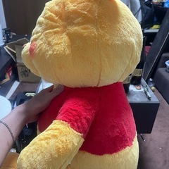 本日お取り引き希望！プーさんのビックぬいぐるみの画像
