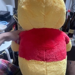 本日お取り引き希望！プーさんのビックぬいぐるみの画像