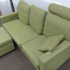 うのにもお得な 3人掛けソファーオットマン付き 博多の (買いクル福岡早良店) その他