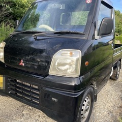 🛻三菱ミニキャブトラック4WD ブラック⭐️自社ローン可能🛻