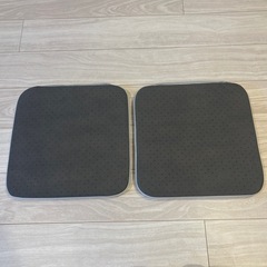 【0円】IKEA STAGGSTARR スタッグスタッル チェアパッドライトグレー 2枚セットの画像