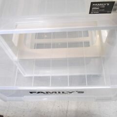 天馬 3段 プラチェスト 幅44×奥行66×高さ69.5cm ファミリーケース 押し入れケース 衣類収納 収納ケース プラスチックケース TENMA 苫小牧西店の画像