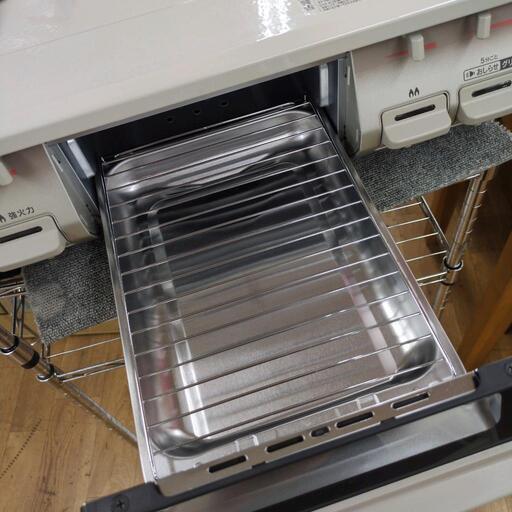 J281 ★比較的ｷﾚｲ★2024年製★Rinnai★都市ガスコンロ★水無し片面焼きグリル