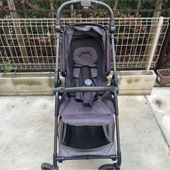 cybex メリオカーボン ベビーカー　ディープブラック　サイベ...