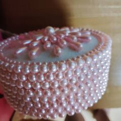 昭和レトロ　宝石箱　小物入れの画像