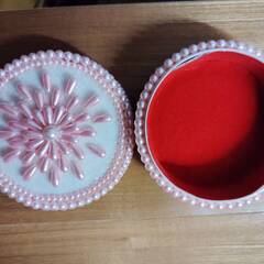 昭和レトロ　宝石箱　小物入れの画像