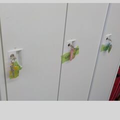 ID213667　ロッカー３人用　カギ付きの画像