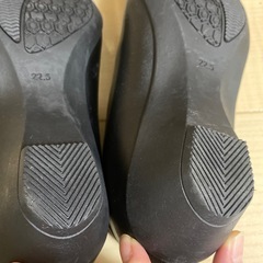 【美品】 靴・パンプス 22.5cm黒の画像