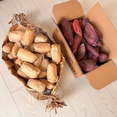納豆とさつまいも　レクレーション用の画像