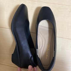 【美品】 靴・パンプス 22.5cm黒の画像