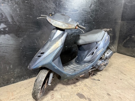 ★支払総額3.6万円★買取強化中！まずはカンタン無料査定まで！ ホンダ スーパーディオSR 紺 AF28 人気のスーパーディオ！ SR！ 2ストのためオイル注ぎ足すだけ！ バッテリー新品！ フロントディスクブレーキ！