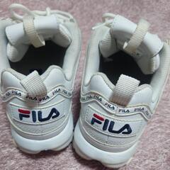 FILA厚底スニーカーやや使用済品の画像