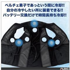 数回使用 LサイズXEBECペルチェベストフルセットの画像