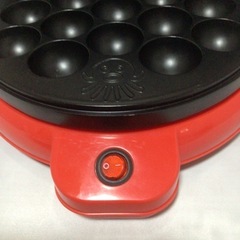 たこ焼き機　家電　赤色 の画像