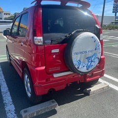 テリオスキッドカスタム　車検有り　好調　個人　赤　値下げの画像