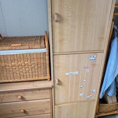 洋服収納棚などの画像