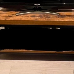 ニトリ　テレビ台　木目調