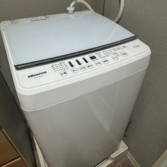 ハイセンス縦型洗濯機