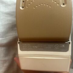 TOSHIBA スチームアイロンの画像