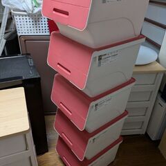 SANKA収納ケース5個セットの画像