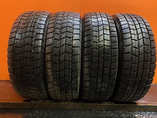 【走行短め】GOODYEAR ICENAVI7 185/60R15 15インチ スタッドレス 4本 22年製 フィットシャトル インサイト ヤリス グレイス等　(KTH300)