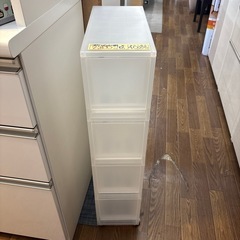 【無印】【ポリプロピレン スリム収納ケース】クリーニング済み【管...