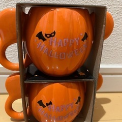 ディズニー　ミッキー  ミニー　ハロウィン　マグカップ　2個セットの画像
