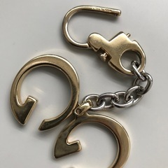 良品 GUCCI グッチ キーチェーン キーリング 男女の画像