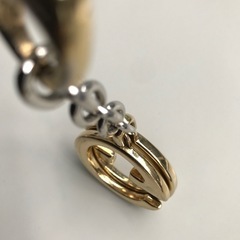 良品 GUCCI グッチ キーチェーン キーリング 男女の画像
