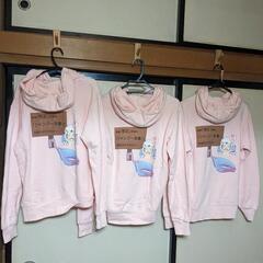パーカー3着（女性用）の画像