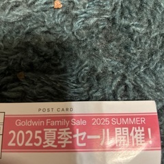 ノースフェイスファミリーセール招待券の画像