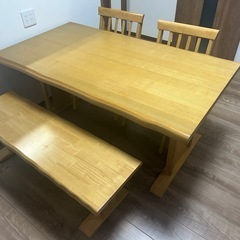 (決まりました)NITORI ダイニングテーブルセット