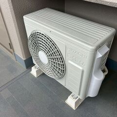 即決　エアコン　日立　白くま君　2.2k 中古動作品　取付け可能　中川区　早い者勝ちの画像