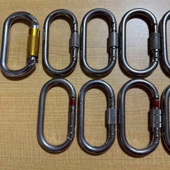 カラビナ　消防用の画像
