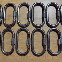 カラビナ　消防用の画像