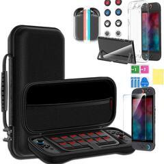 Switch2❣️ケース 収納ケース＋ガラス保護フィルム＋カバー セット 大容量の画像